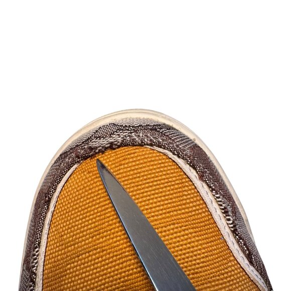 COACH C201 Mixed Media Signature Sneakers Size 9B, EUR 39.5 Preppy Coach Logo - Picture 13 of 16